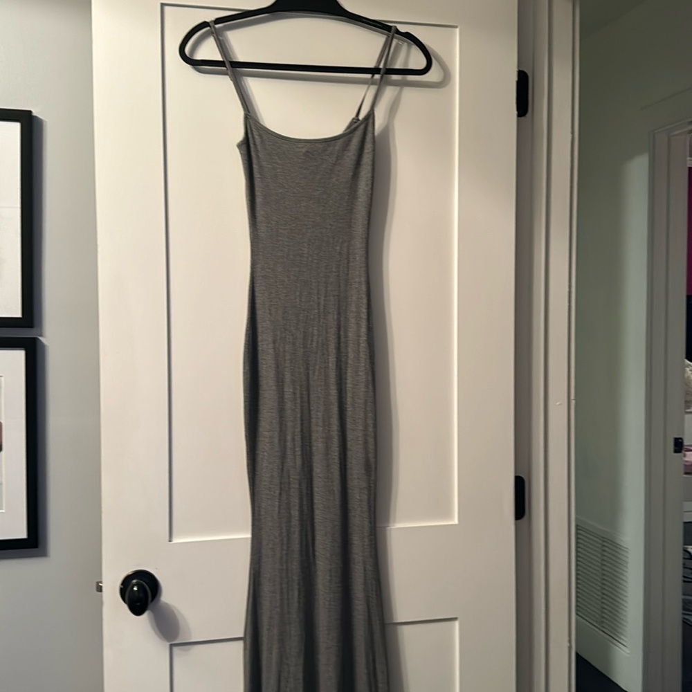 Skim grey long dress authentic